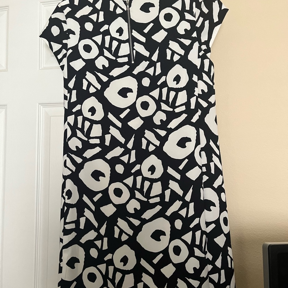 Ann Taylor Loft Black/White Dress